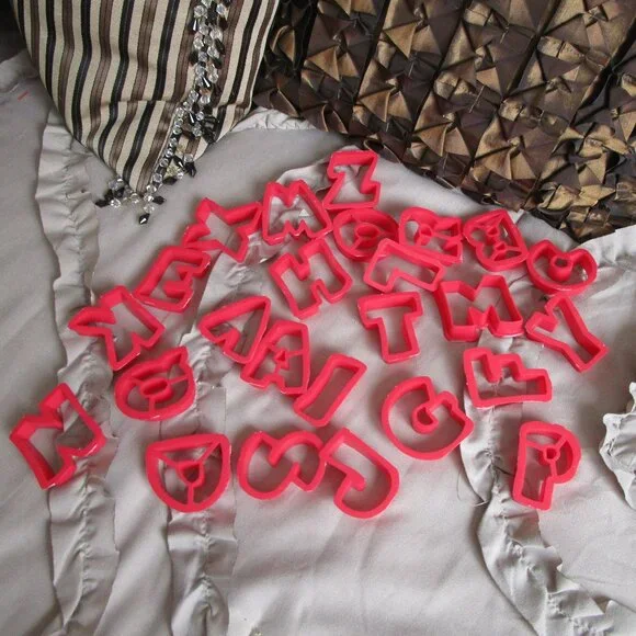 set of ABC cookie cutters