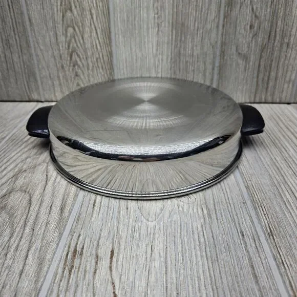 Vintage Royal Queen West Bend Stainless Dome‎ Lid Replacement For Saucepan