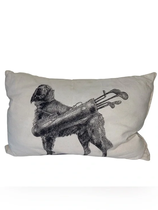 Maya Pickles Collection Pillow Decorative Throw Dog Golf Bag Made In The USA