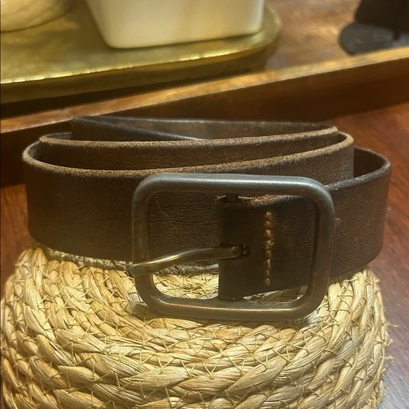 American Eagle Classic Brown Soft Leather Belt