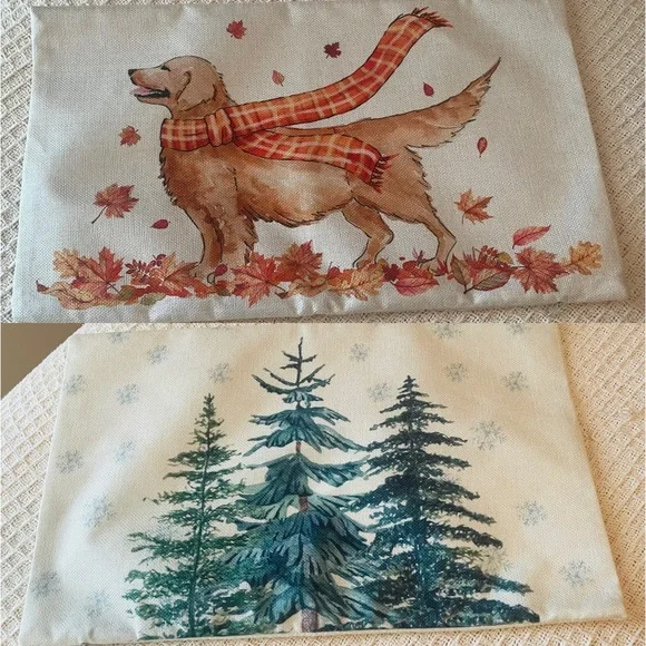 Seasonal Holiday Pillow Covers