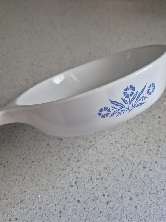 Vintage CorningWare Blue Cornflower Small Skillet