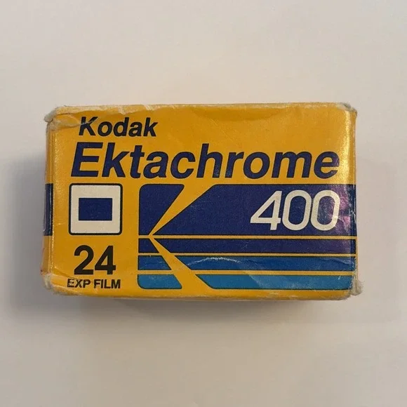 Kodak Ektachrome 400‎ 35mm Slide Film 24 Exp, 11/1989 Expired Vintage RARE