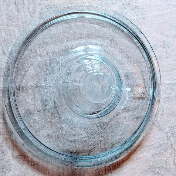 VTG Fire-King Sapphire Blue Glass Philbe Casserole Lid 7 5/8