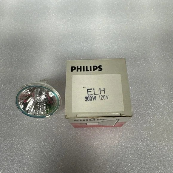 ELH photo A/V projector lamp projection light bulb120v 300w,‎ Philips brand