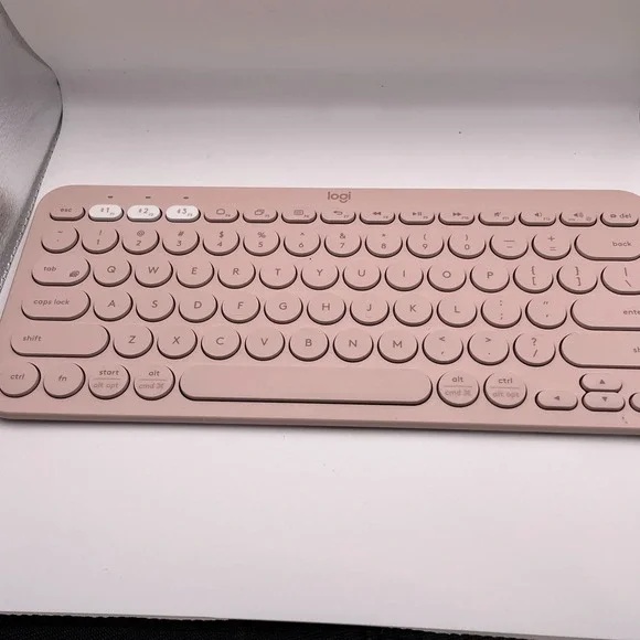 Logitech K30 Keyboard Tested‎ Pebble Keys 2KB Rose