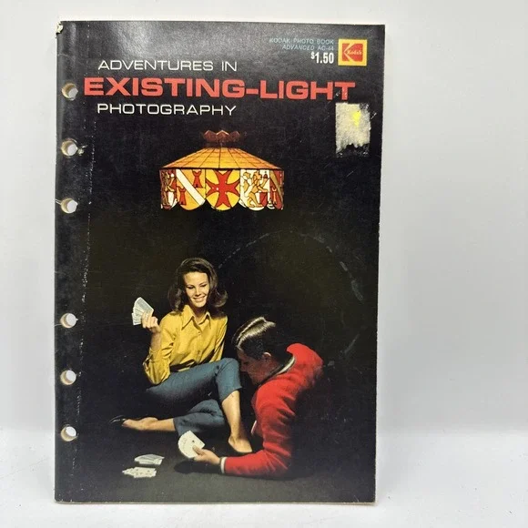 Adventures In Existing -Light Photography By Kodak Paperback Advanced AC 44 1976
