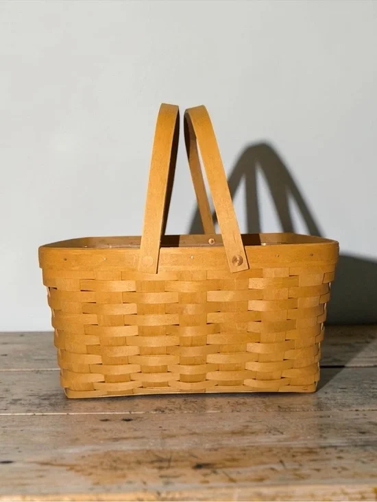 VINTAGE Longaberger Medium Market Basket 2004