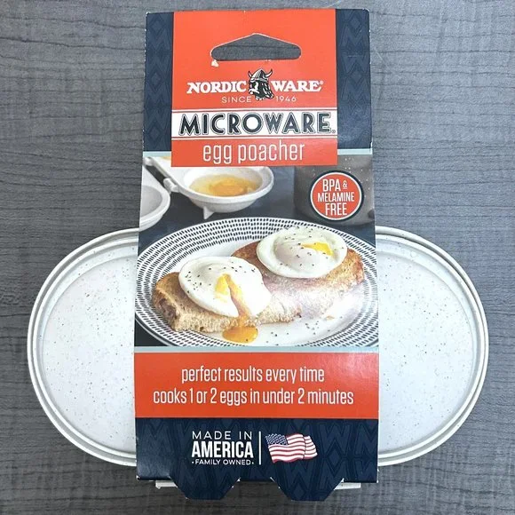 Nordic Ware Microwave 2 Egg Poacher