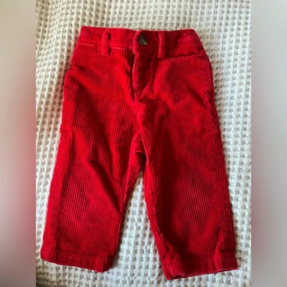Ralph Lauren Baby Wide wale Corduroy Suffield Pants,  Sz 6-9 mo. MSRP $45
