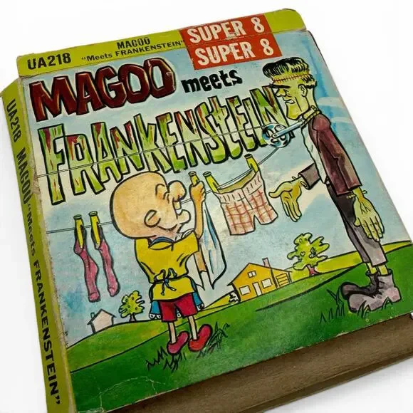 Halloween MAGOO MEETS FRANKENSTEIN Super 8 vintage 71 UNITED ARISTA HOME MOVIES