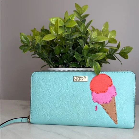 EUC Kate Spade Ice Cream Wallet