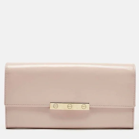 Cartier Love Collection Wallet in Blue Pink
