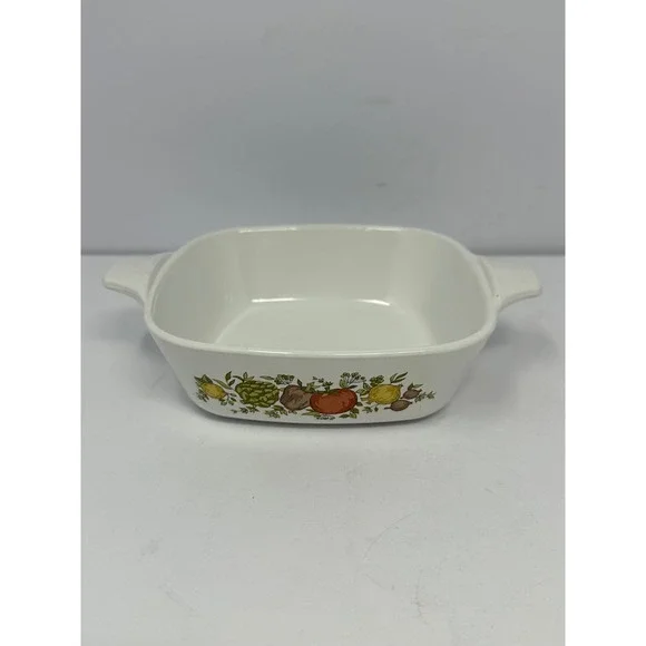 Vintage Spice Of Life Corning Ware, 1 3/4 Cup Small Casserole Dish, P-41-B