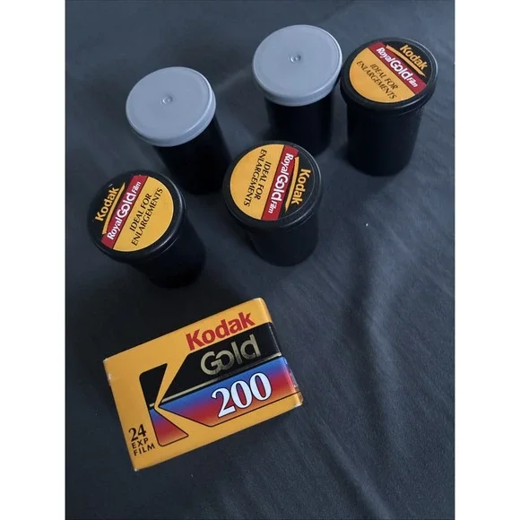 Kodak Gold 6 200 Speed 35mm Color Print Film 24 Expired bundle