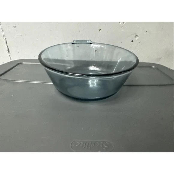 Vintage  Flameware Blue‎ Glass 8