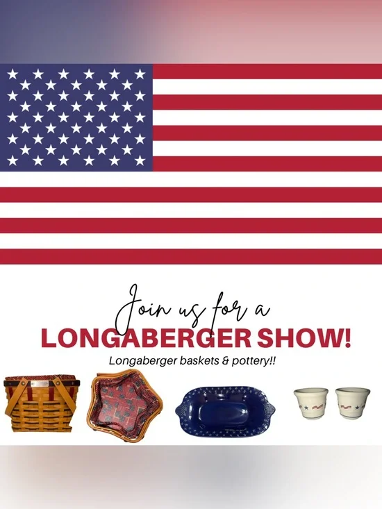Longaberger Show!! Baskets & Pottery!!