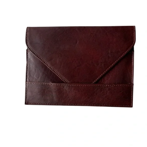 Spotligh06 Chic Brown Leather Women's Clutch Wallet