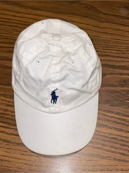 KIDS Ralph Lauren POLO Baseball Cap with Navy Polo Emblem! Pre Loved