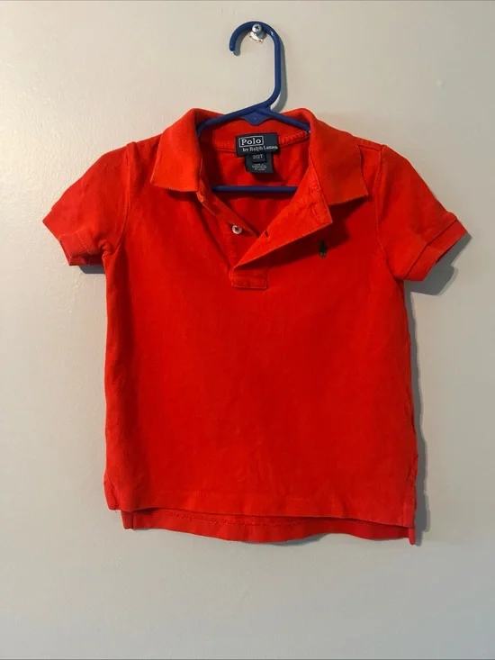 Polo Ralph Lauren Interlock Polo Shirt Baby Boy 2T Cotton Embroidered Pony