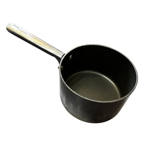 Anolon Professional Meyer 3 Quart Hard Anodized Nonstick Saucepan‎ Charcoal Gray