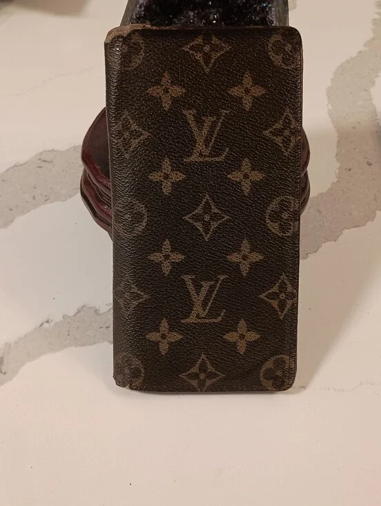 AUTHENTIC Louis Vuitton Monogram Porte Valeurs Cartes Credit Long Wallet