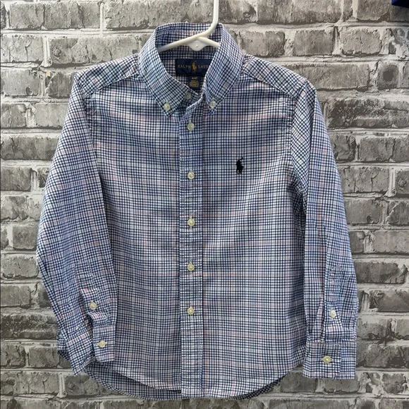 Ralph Lauren Boy's‎ Plaid Button-Down Shirt