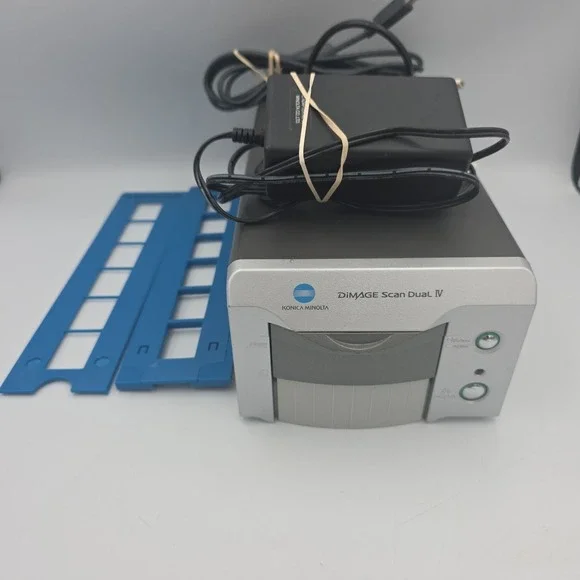 Konica Minolta Dimage Scan Dual IV Film Scanner AF-3200 UNTESTED