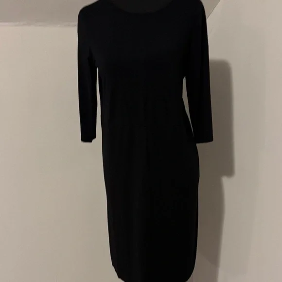 Elegant Black Dress Wearever Collection J.Jill S petite