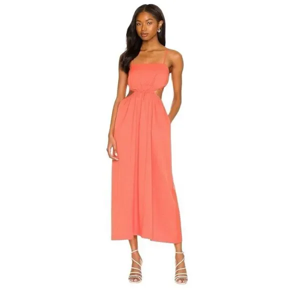 Line and Dot Skylar Maxi Dress XS