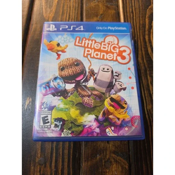 Little Big Planet 3 PS4 Playstation 4 Case and Disk
