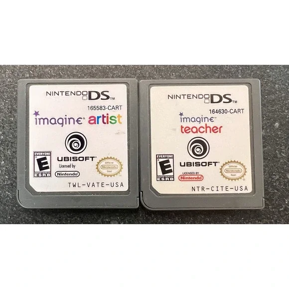 Lot Nintendo DS Games Imagine: Artist & Teacher *Game Only* Rated‎ E Tested