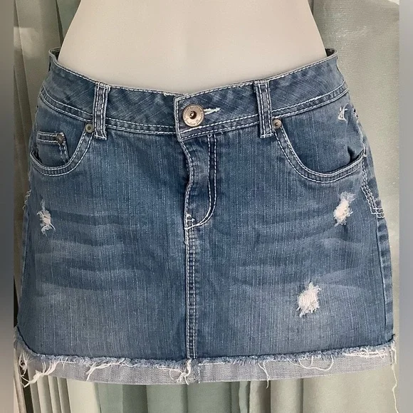 Justice Girls' Denim Skort 🇺🇸