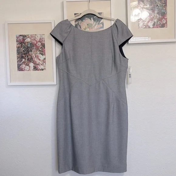 Antonio Melani gray midi dress