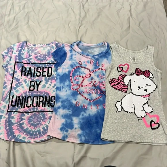 Justice Girls Top Bundle