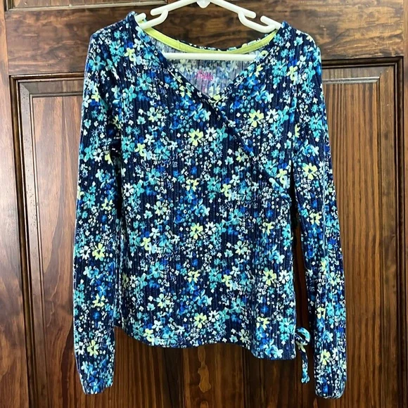 Justice girls floral top