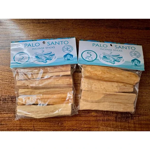 Palo Santo Incense Sticks Natural Smudge Wood Peruvian Mystic Scent 10 Pieces