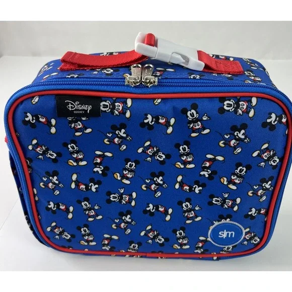 Disney Lunchbox Mickey Mouse‎ Simple Modern Hadley 2.0 4-Piece Set Blue A77