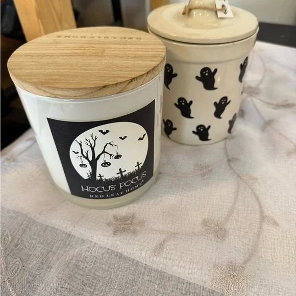 Set of TWO Halloween candles bundle NEW