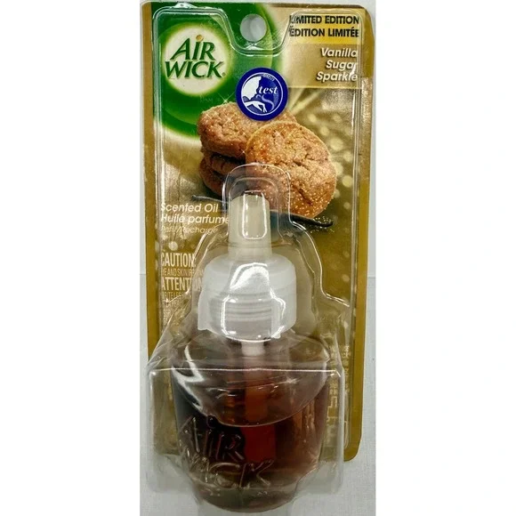Air Wick Refill Vanilla‎ Sugar Sparkle Limited Edition RARE Hard To Find New