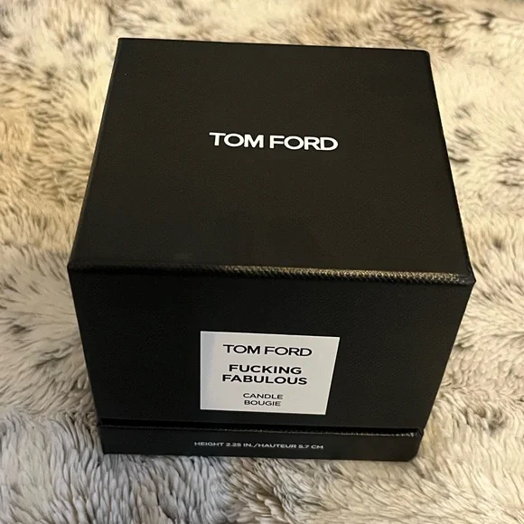 Tom Ford Black EMPTY Candle Box- F*cking Fabulous