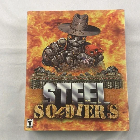Steel Soldiers (PC, 2001) BIG BOX Brand New Sealed Rare