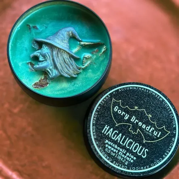 Hagalicious Wickless Candle: Patchouli Pine Sweet Florals Scent