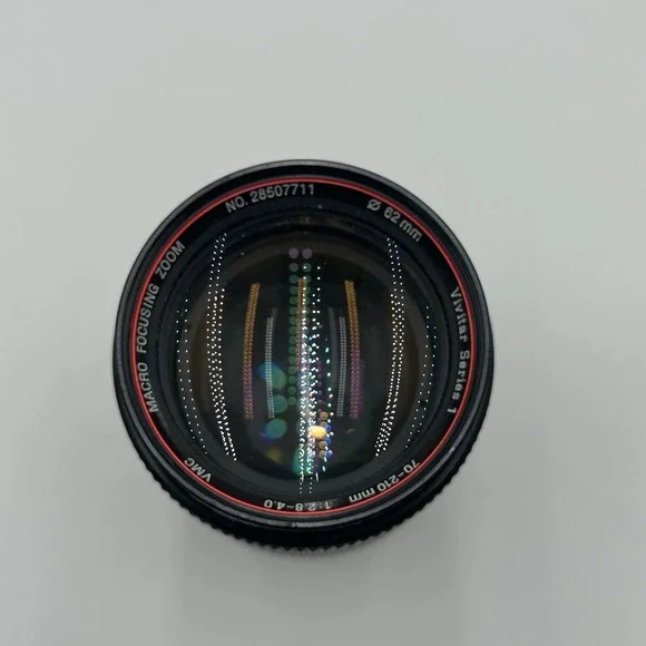 Vivitar 70-210mm f/2.8-4 Series 1 VMC Macro Breech Lock Lens for Canon FD-Mount