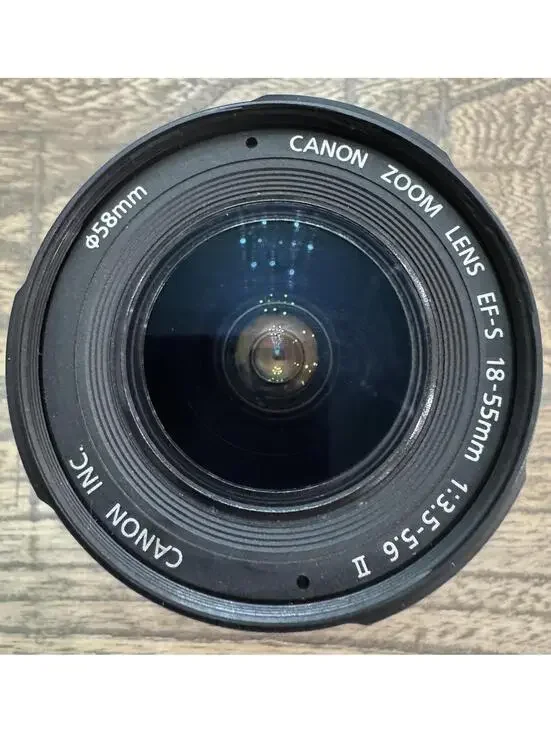 Canon EF-S 18-55mm f/3.5-5.6 II Zoom Lens for Canon EOS DSLR Cameras