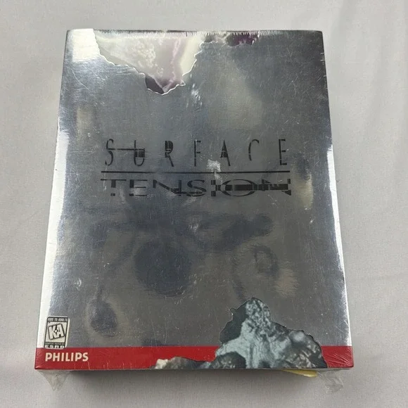 Surface Tension PC Game Big Box Brand New Sealed In Shrink Wrap