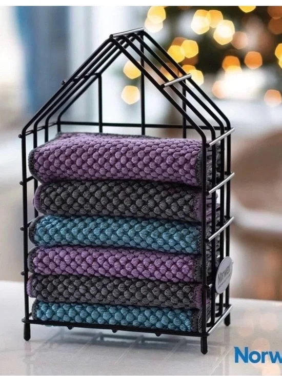 Norwex Microfiber Cleaning Cloth- Decorative Rack RACK ONLY! NO CLOTHS INCLUDED
