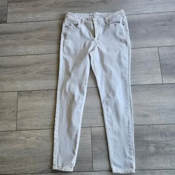 Old Navy Rockstar White Jeans