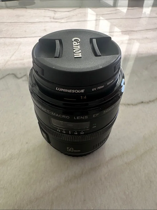 Canon 50mm Prime Lens - Black