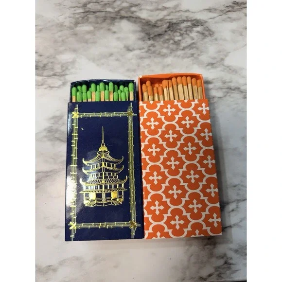 2-THE JOY OF LIGHT MATCH BOXES W/‎ MATCHES 4